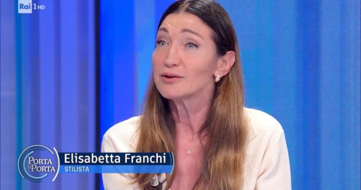 Elisabetta Franchi a Porta a Porta: “Ho calibrato male le parole”. Ma aggiunge: “Questa gogna mediatica non me la meritavo. Asilo in azienda? Ci ho provato”