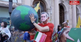 Copertina di Roma, associazioni ambientaliste in piazza per dire no al gas e al nucleare nella tassonomia Ue: “Puntare sulle rinnovabili è l’unica soluzione”