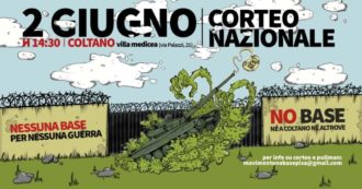 Copertina di Base militare a Pisa, il movimento dei contrari si organizza: “Né qui né altrove. E il 2 giugno scendiamo in piazza per dire no”