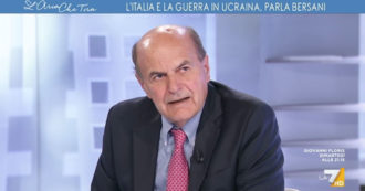 Copertina di Bersani a La7: “Se la critica ai 5 Stelle diventa la volontà di umiliarli o di farli scomparire, si abbia l’onestà di dire che vanno bene Meloni e Salvini”