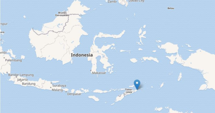 Terremoti, scossa di magnitudo 6.3 nello stato asiatico di Timor Est