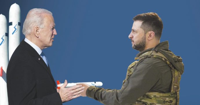 Copertina di Biden frena sul risiko delle armi all’Ucraina