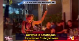 Copertina di Non è l’Arena, l’influencer racconta la Milano a luci rosse: “Dopo cena si va in hotel e si fa quel che si deve fare…da 500 a 2mila euro per un’ora di sesso”