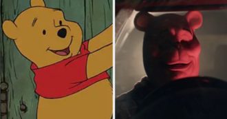 Copertina di Winnie the Pooh diventa un horror e divora l’asinello Ih-oh: fa discutere il nuovo film “Winnie the Pooh Blood and honey”