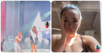 Copertina di Blanco dedica una canzone alla fidanzata Martina, l’ex Giulia sbotta su TikTok e poi chiarisce: “Ho cringiato sul momento, è stato un periodo molto difficile”