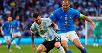 Copertina di L’Argentina umilia l’Italia: a Wembley finisce 3 a 0. Giorgio Chiellini saluta la Nazionale