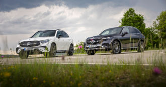Copertina di Mercedes GLC, la nuova generazione è solo ibrida: mild o plug-in – FOTO
