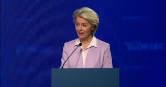 Copertina di Ucraina nell’Unione europea, Ursula von der Leyen: “Gli standard e le condizioni devono essere rispettati, nessuna scorciatoia”