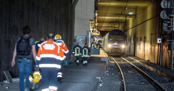 Copertina di Roma, deraglia il Frecciarossa. Nessun ferito