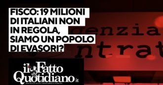 Copertina di Fisco: 19 milioni di italiani non in regola, siamo davvero un popolo di evasori? Segui la diretta con Peter Gomez
