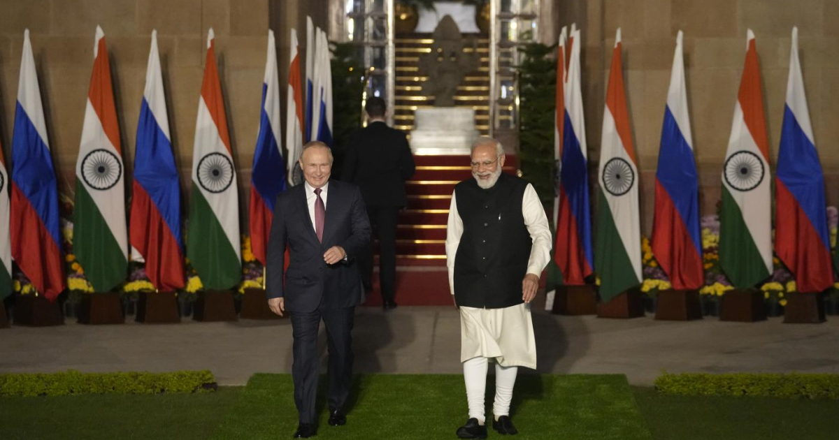 India wants to double imports of Russian oil.  Refined products are also sold in Europe and the USA