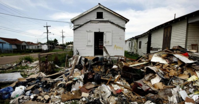 I ristori alluvionali rischiano di aumentare le disparità: Katrina colpisce ancora