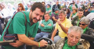 Copertina di A casa di Bossi la Lega s’è sfasciata. FdI va da sola e sogna lo sgambetto