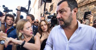 Copertina di Salvini e Meloni insieme sul palco di Verona per le Comunali: la diretta