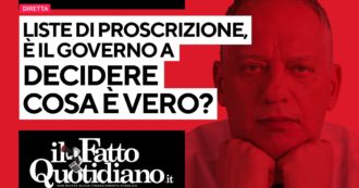 Copertina di Liste di proscrizione, è il governo a decidere cosa è vero? Rivedi la diretta con Peter Gomez