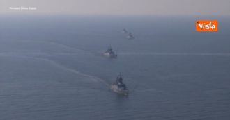 Copertina di La flotta russa si esercita nel Mar Baltico tra Polonia e Lituania: le immagini diffuse da Mosca – Video