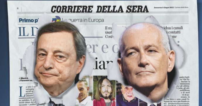 “Putiniani d’Italia”, Draghi adesso scarica il Corriere