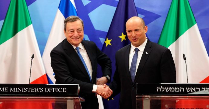 Draghi vola in Israele e cerca una soluzione per il gas. Sblocco di Eastmed o alternative: all’Ue servono i giacimenti nel Mediterraneo