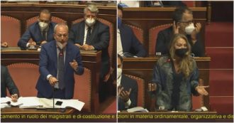Copertina di Senato, Pd e Sinistra contro il leghista Ostellari: “È il relatore della riforma del Csm ma non dà parere sugli emendamenti. Si dimetta”