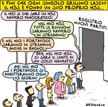 Copertina di La vignetta di Natangelo