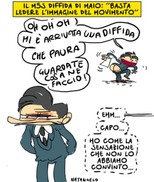 Copertina di La vignetta di Natangelo