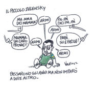 Copertina di La vignetta di Vauro