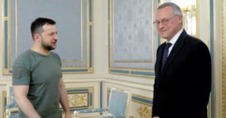 Copertina di Bonomi a Kiev, la pratica della ricostruzione al via