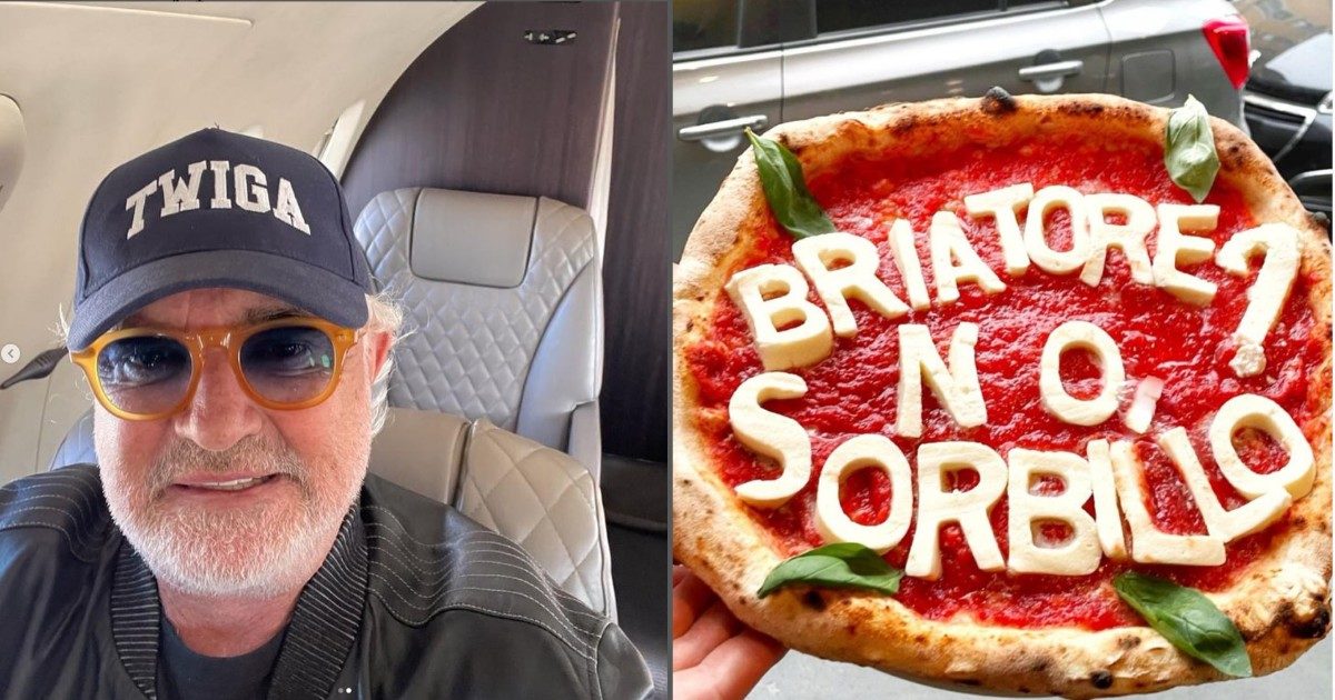 Gino Sorbillo a Flavio Briatore: “Vengo nel tuo locale a fare la vera pizza napoletana”. La replica: “Non mi piace”. Poi annuncia: “Apro una pizzeria a Napoli”