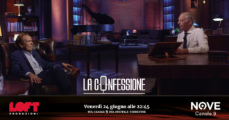 Copertina di Giucas Casella ospite de La Confessione di Peter Gomez venerdì 24 giugno alle 22.45 su Nove