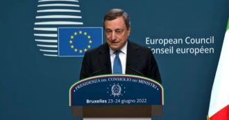 Copertina di Governo, Draghi: “Rimpasto dopo scissione M5s? No. Mi sento con lo stesso mandato”