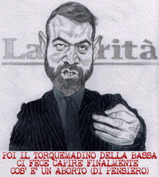 Copertina di La vignetta di Mannelli