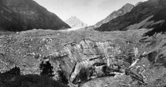 Copertina di Ghiacciai, il fotografo Ventura: “Ieri e oggi, scatti a confronto: un disastro”