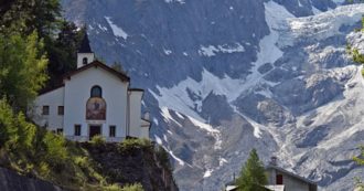 Copertina di Il ghiacciaio sul Monte Bianco e il braccio di ferro con la Madonna (vinto dalla seconda)