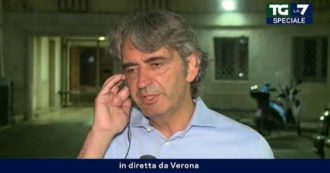 Copertina di Centrodestra spaccato a Verona, sindaco uscente Sboarina a La7: “Se avessi fatto accordo con Tosi, avrei perso ancora di più. Rifarei tutto”