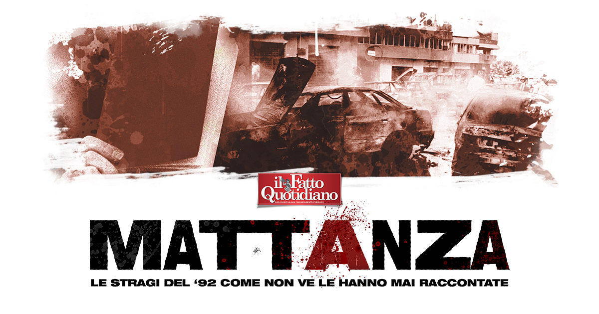 “Uomini dei servizi in via d’Amelio subito dopo la strage”: la scomparsa dell’Agenda rossa di Paolo Borsellino nelle nuove puntate di Mattanza