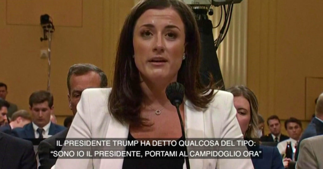 Assalto Capitol Hill, il racconto dell’assistente di Trump: “Tentò di prendere il volante dell’auto, poi ha afferrato l’agente dei servizi segreti” – Video