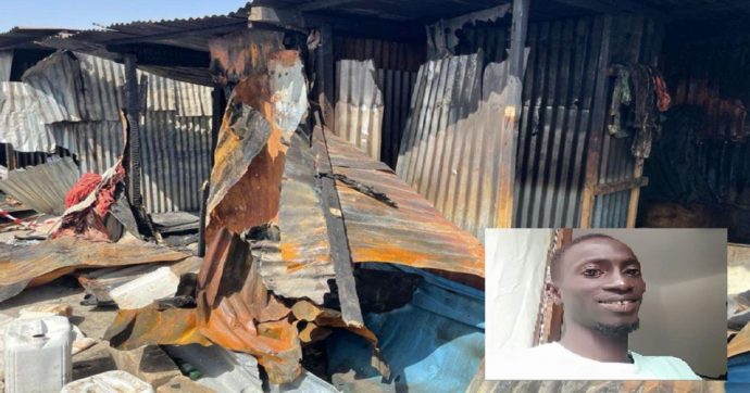 Yusupha Joof arso vivo nel ghetto di Rignano, altro che alberghi di lusso per i migranti