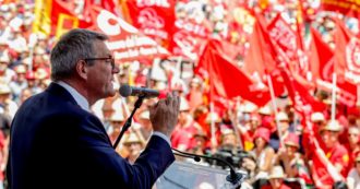 Copertina di Landini: “Draghi ora ci ascolti. È un’offesa ai poveri accanirsi contro il Rdc”