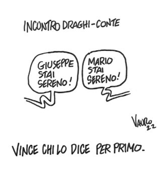 Copertina di La vignetta di Vauro