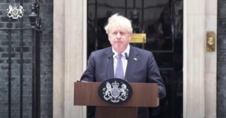 Boris Johnson annuncia le dimissioni: “Lascio il lavoro più bello del mondo, ma nessuno è indispensabile. Sosterrò il nuovo leader”