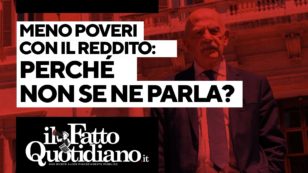 Copertina di Meno poveri con il reddito, perché non se ne parla? La diretta con Peter Gomez