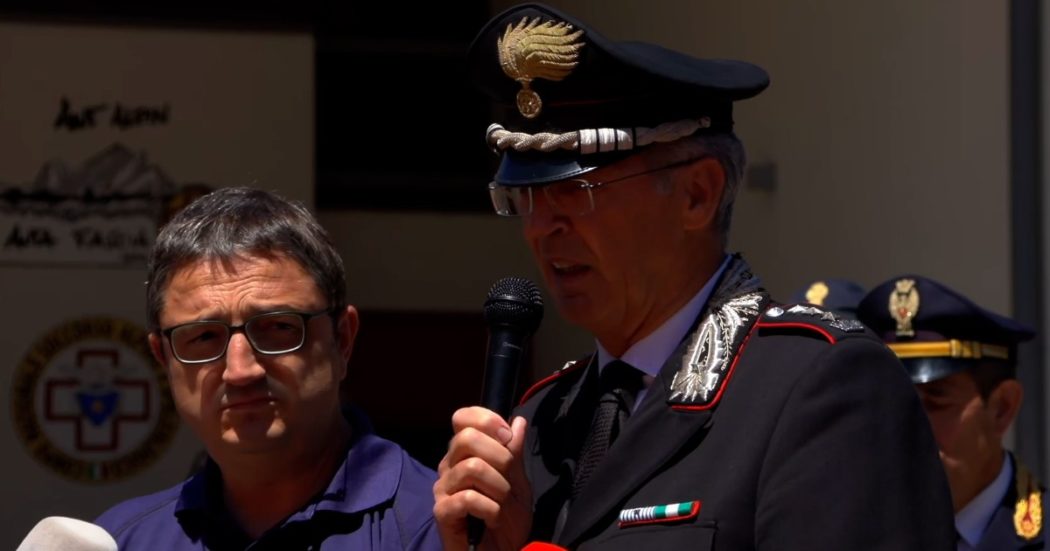 Marmolada, il punto con il comandante del Ris: “Identificate tutte le vittime. Sono 11 in tutto”. Fugatti: “Oggi lutto cittadino”