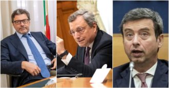 Copertina di Incontro governo-sindacati, la conferenza stampa di Draghi, Orlando e Giorgetti: la diretta tv