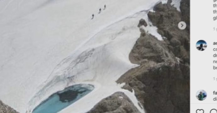 Marmolada, la foto fake del laghetto sul ghiacciaio inganna anche Reinhold Messner