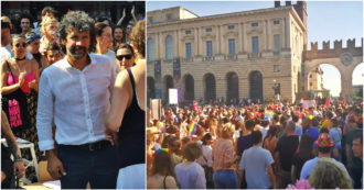 Copertina di A Verona torna il Pride, migliaia di persone sfilano lungo le strade: c’è anche il neo sindaco Tommasi – Video