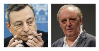 Copertina di Dario Argento su Mario Draghi: “E ora? Arrivano le mezze cartucce”