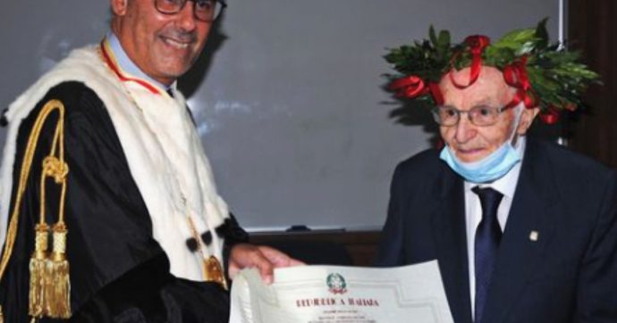 Palermo, a 99 anni consegue la laurea magistrale in Filosofia con lode
