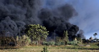 Copertina di Roma, incendio nella zona della Pisana: arrestato un 62enne. “Trovato con l’accendino in mano nell’area di spegnimento”