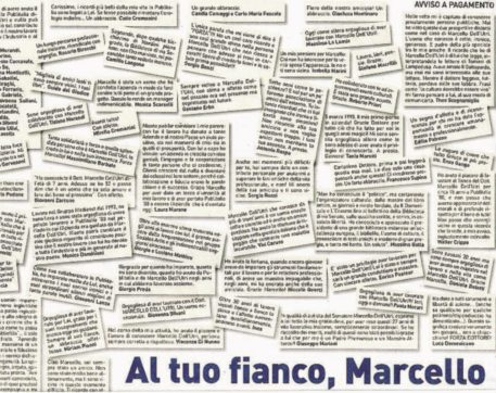 Il “Corriere” per Dell’Utri mafioso