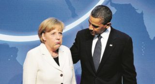 Copertina di Il doppio gioco della spia mette nei guai la Merkel